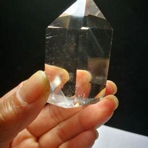 Real Natural Tibet High Altitude Clear Phantom Crystal Quartz Sided