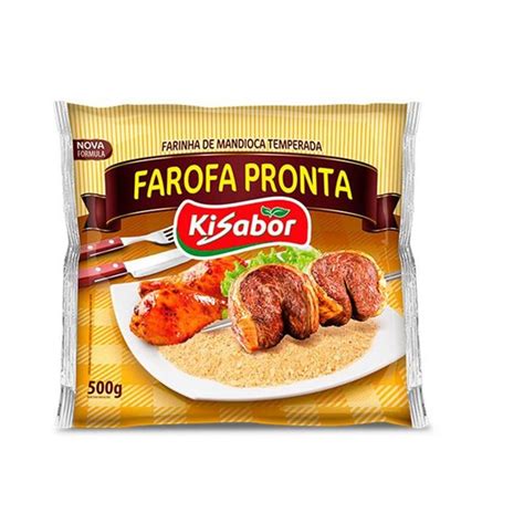 Farofa Pronta Kisabor G Cato Supermercados Compre On Line