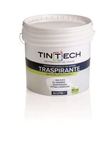 TINTECH IDROPITTURA TRASPIRANTE INTERNI 14 L