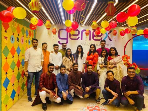 genex hr team people culture team office celebrations fariya