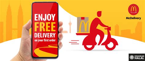 Mcdonalds Malaysia Sign Up Now And Enjoy Free Delivery On Mcdelivery