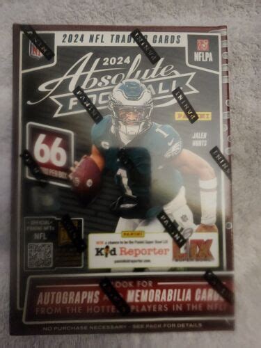 2024 Panini Absolute Football Factory Sealed Blaster Box 66 Cards EBay