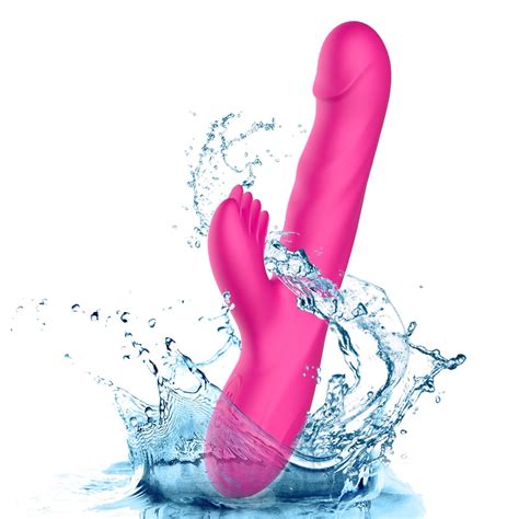 G Spot Vibrator Rotating Clitoral Stimulator Dildo For Women With