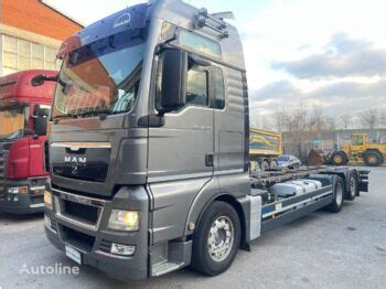 Man Tgx Container Transporter Swap Body Truck From Italy For