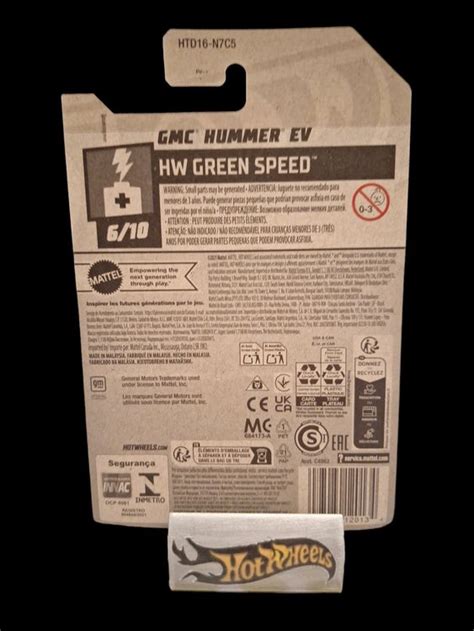 Hot Wheels HW Green Speed 2024 GMC Hummer EV 6 10 L Neu und originalverpackt in Adlikon für