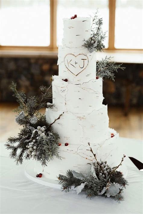 Seasonal Wedding Cake Ideas For A Winter Wedding Artofit