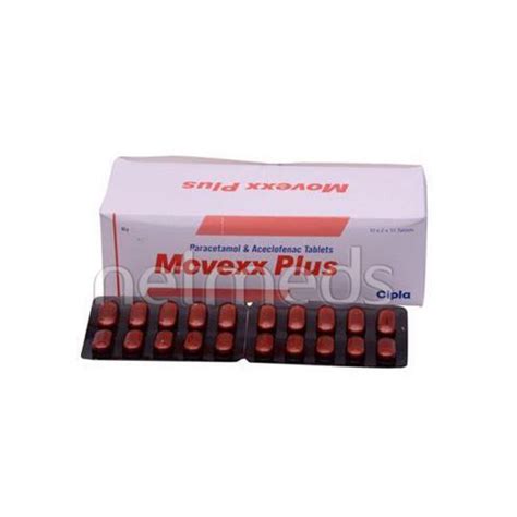 Movexx Plus Tablet 10s Price Uses Side Effects Netmeds