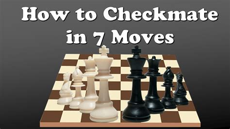 How To Checkmate In 7 Moves सिर्फ 7 चालों में चेस जीतिए Chess Tricks Youtube