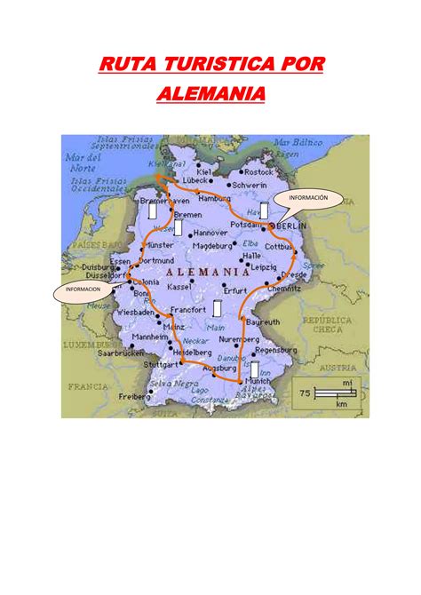 Ruta Turistica En Alemania PDF