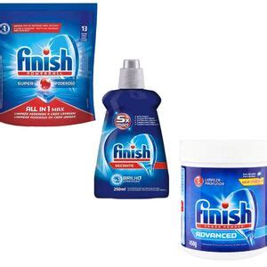 Kit Finish Detergente Em P Detergente Tablete Secante Leroy Merlin