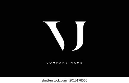 Vu Uv Alphabets Letters Logo Monogram Stock Vector Royalty Free