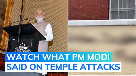 Australia Hindu Temple Vandalism Discussed By Pm Modi Albanese Editorji