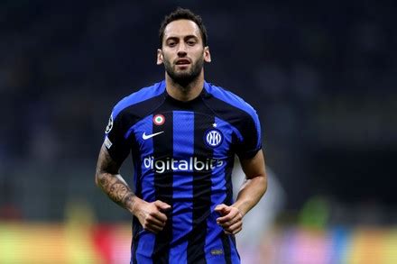 Hakan Calhanoglu Fc Internazionale Looks On Editorial Stock Photo