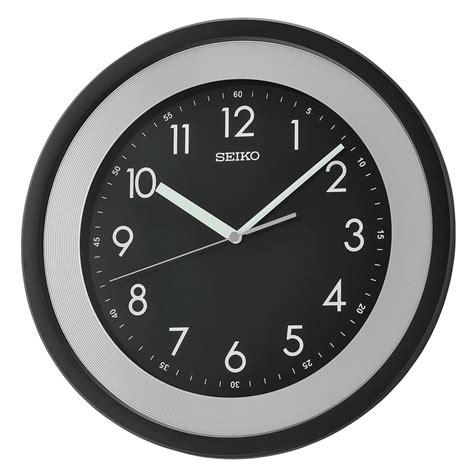 QXA812K Black-White Dial Clock – SEIKO CLOCKS INDIA