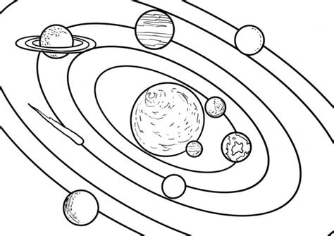 Coloriage Planete