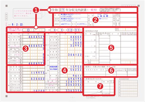収支内訳書の書き方【記入例】全項目わかりやすく！個人事業主の確定申告