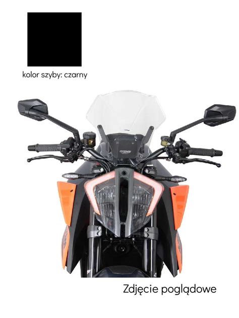 Szyba Motocyklowa Mra Sport Screen Nspm Ktm Super Duke R