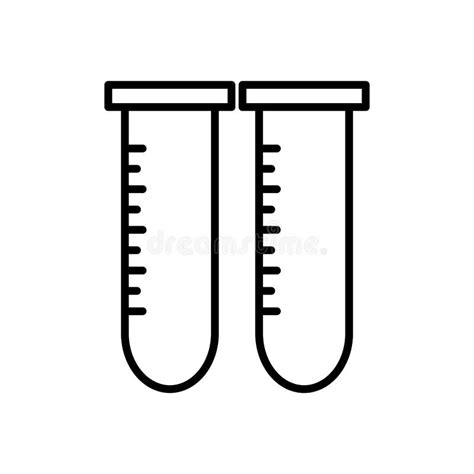 Ligne D isolement Conception De Bouteilles De Chimie De Vecteur D icône