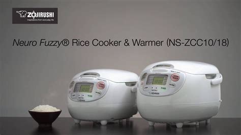 Zojirushi Neuro Fuzzy® Rice Cooker And Warmer Ns Zcc1018 Youtube