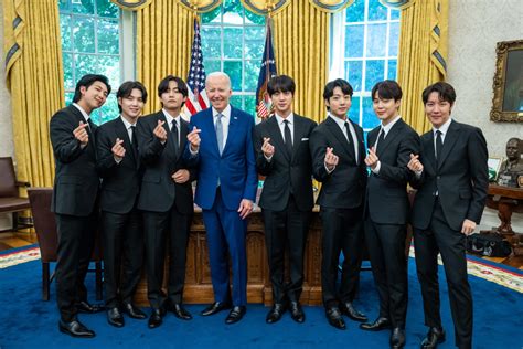 El Mensaje De Joe Biden A Bts “lo Que Hacen Es Bueno Para Las Personas