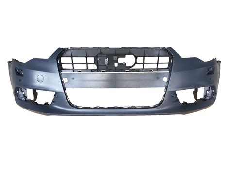 Fr Bumper PP Grey W Washer Ho W Senser Ho W Bracket W Tow Cover Audi A6