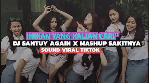 DJ SANTUY AGAIN X MASHUP SAKITNYA MENGKANE Slowed Reverb Sound Vinky