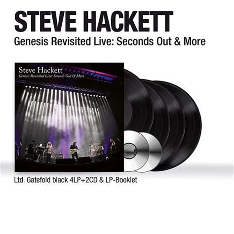 Steve Hackett Genesis Revisited Live Seconds Out More Ltd Lp