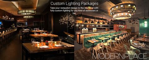 Lighting For Restaurants, Restaurant Lighting | Modern.Place