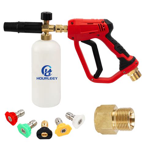 Buy Hourleey Pressure Washer Gun With Snow Lance Foam Cannon Foam