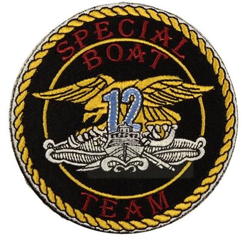 Seals Special Boat Team 12 Patc Us Navy Seals Navy Seals Special