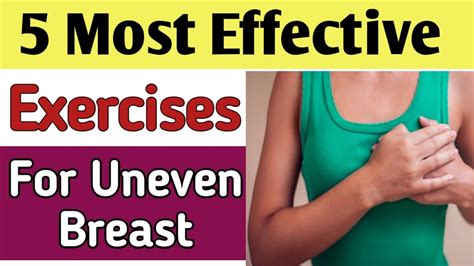 ब्रेस्ट को सही शेप में कैसे लाएं Uneven Breast Reduce Exercise। Uneven