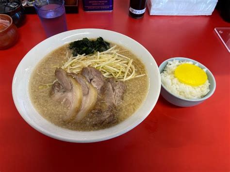 『ネギチャーシューメン中盛 カタメコイメオオメ』newラーメンショップr4のレビュー ラーメンデータベース