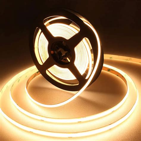 DC24V 12V COB LED Strip Light 320 LEDs M High Density Flexible Tape