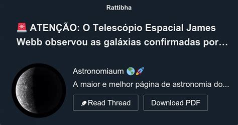 ATENÇÃO O Telescópio Espacial James Webb observou as galáxias