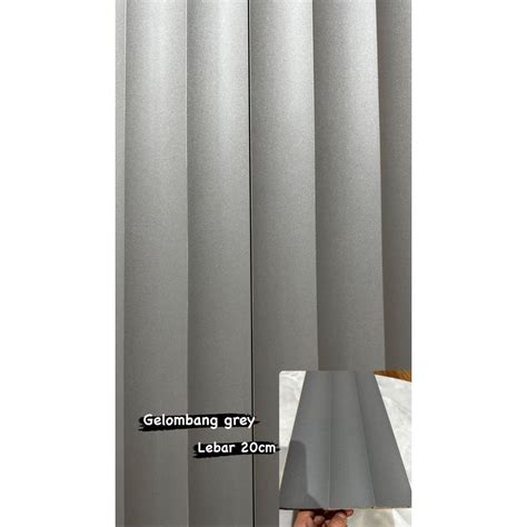 Jual TERMURAH HOT WALL WPC WOOD PANEL WALLPANEL WPC PVC KAYU DINDING Shopee Indonesia