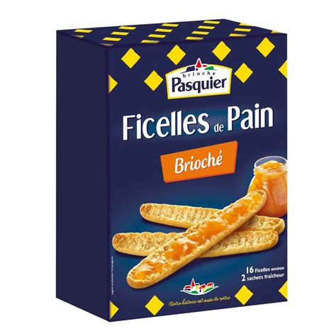 Biscottes ficelles de pain brioché Pasquier 210 g La Belle Vie