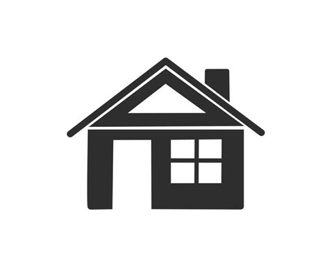 Flat Design House Icon Free Vector Vector Art At Vecteezy