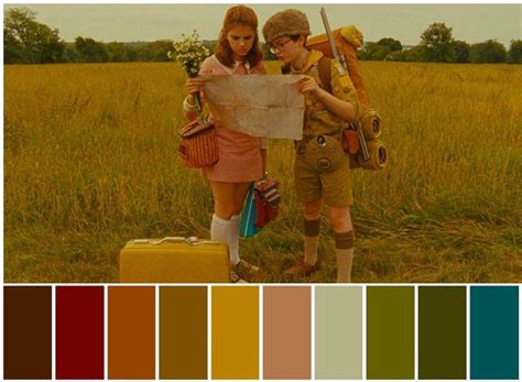 Cinema Palettes On Twitter Moonrise Kingdom 2012 Director Wes