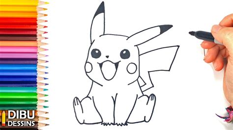 Comment Dessiner Pikachu Dessin De Pikachu Youtube