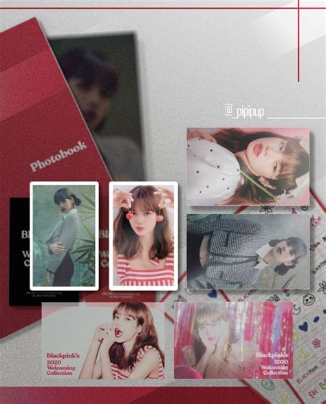 BLACKPINK Welcoming Collection 2020 PHOTOCARD Wishlist LISA Nel 2024