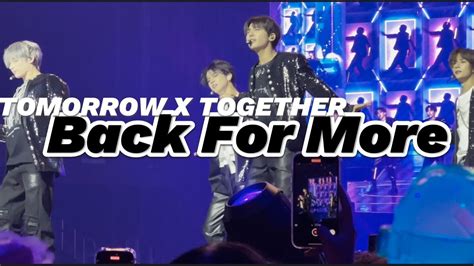 Txt Back For More Feat Anitta Live Concert Performance