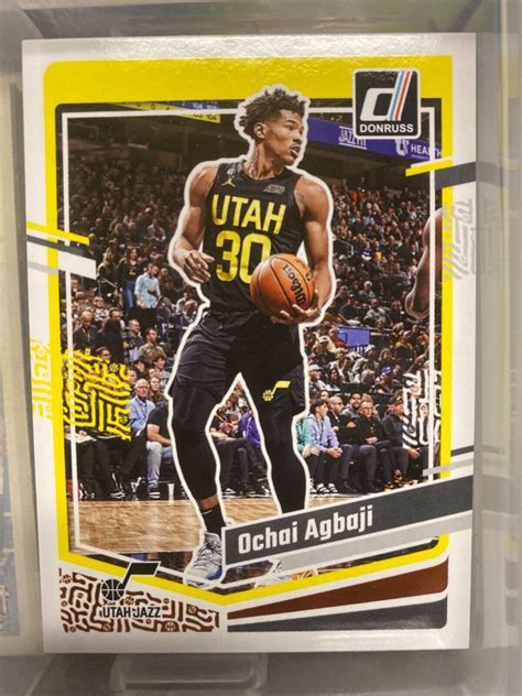 Ochai Agbaji Donruss Basketball Ebay