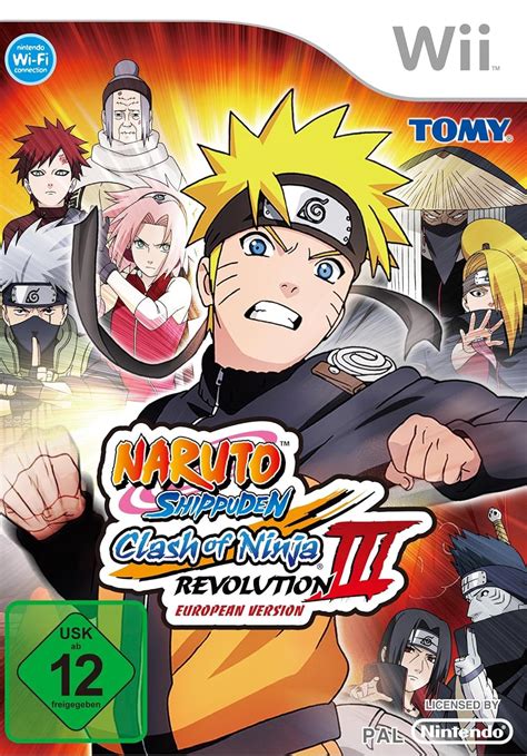 Naruto Shippuden Clash Of Ninja Revolution European Version