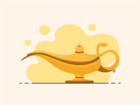 The Magic Lamp by Achuthan T N on Dribbble