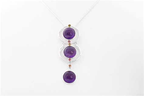 Anh Nger Amethyst Turmalin Harmony La Pantera Juwelier