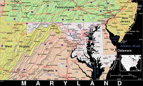 MD · Maryland · Public Domain maps by PAT, the free, open source ...