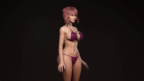 F Bikini Girl Lily HDRP URP