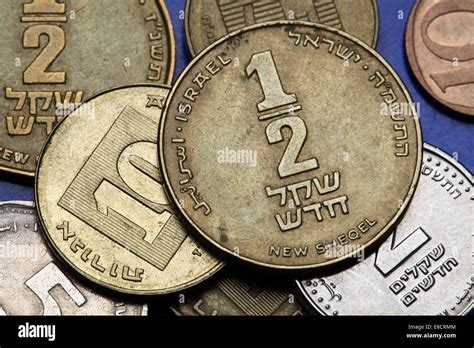 Ten new israeli shekel coins hi-res stock photography and images - Alamy