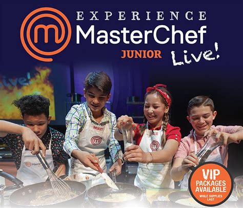 Masterchef Junior Live Announces Rescheduled Tour Dates For Spring 202