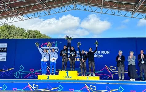 Pentathlon Moderno Ai Mondiali Di Bath Podio Azzurro Con Maria